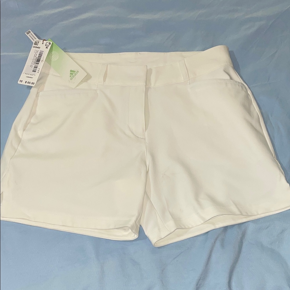 Adidas Women's Athletic White Shorts